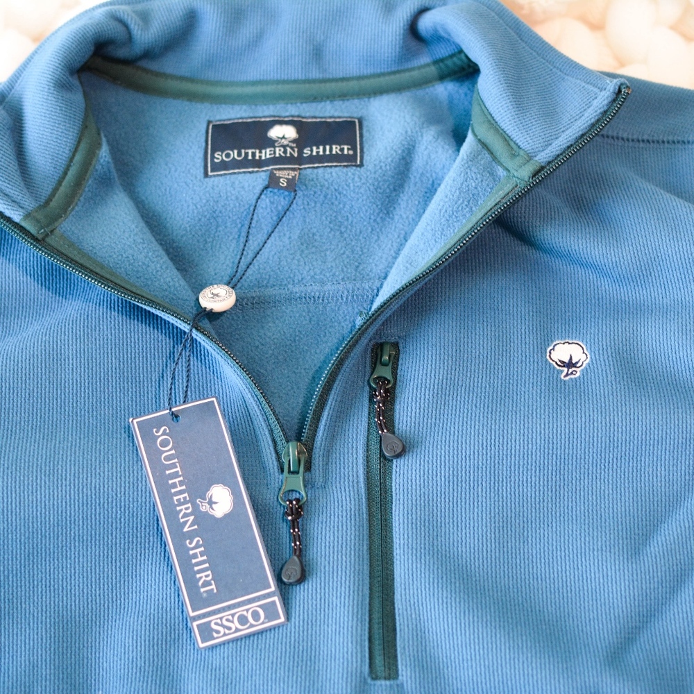 NWT Southern Shirt Company Keeler 1/4 Zip Pullover